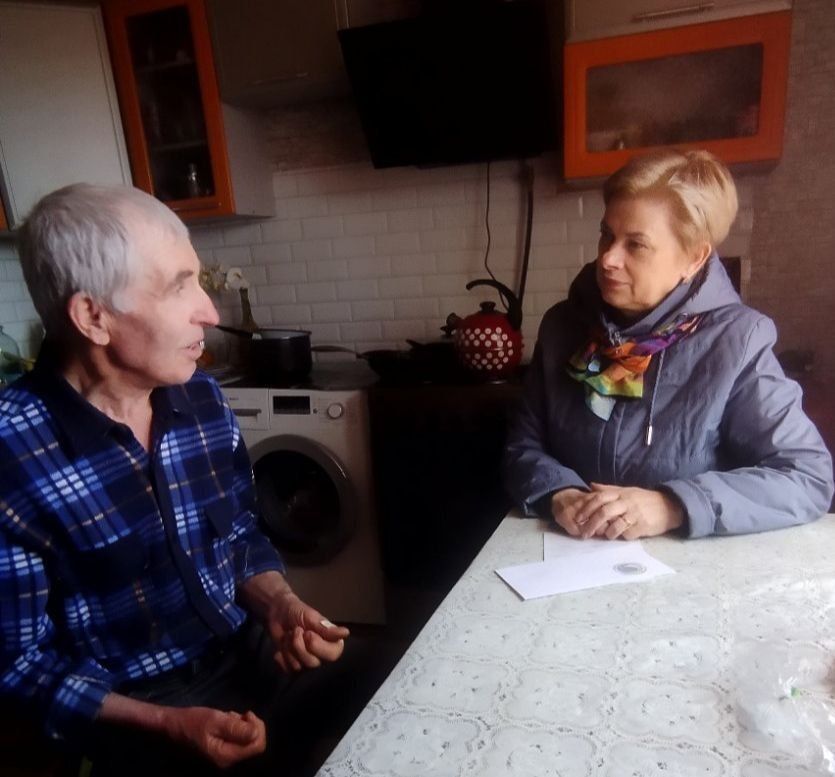 Дойти до каждого: внимание и материальная помощь от профсоюза