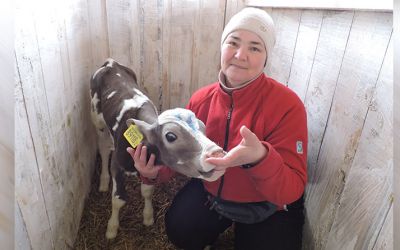 Телятница ОАО &laquo;Торгуны&raquo; Елена Корнилович: &laquo;Все, что делается с любовью, даёт хорошие результаты&raquo;